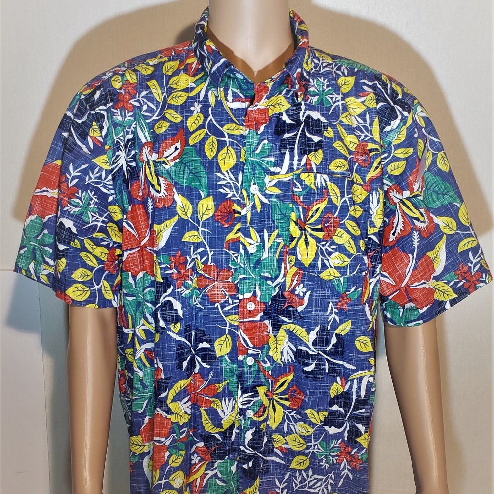 OLD NAVY TROPICAL FLORAL CASUAL SIZE XXL